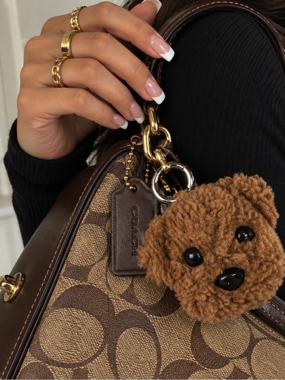 Bear Plushie Keychain